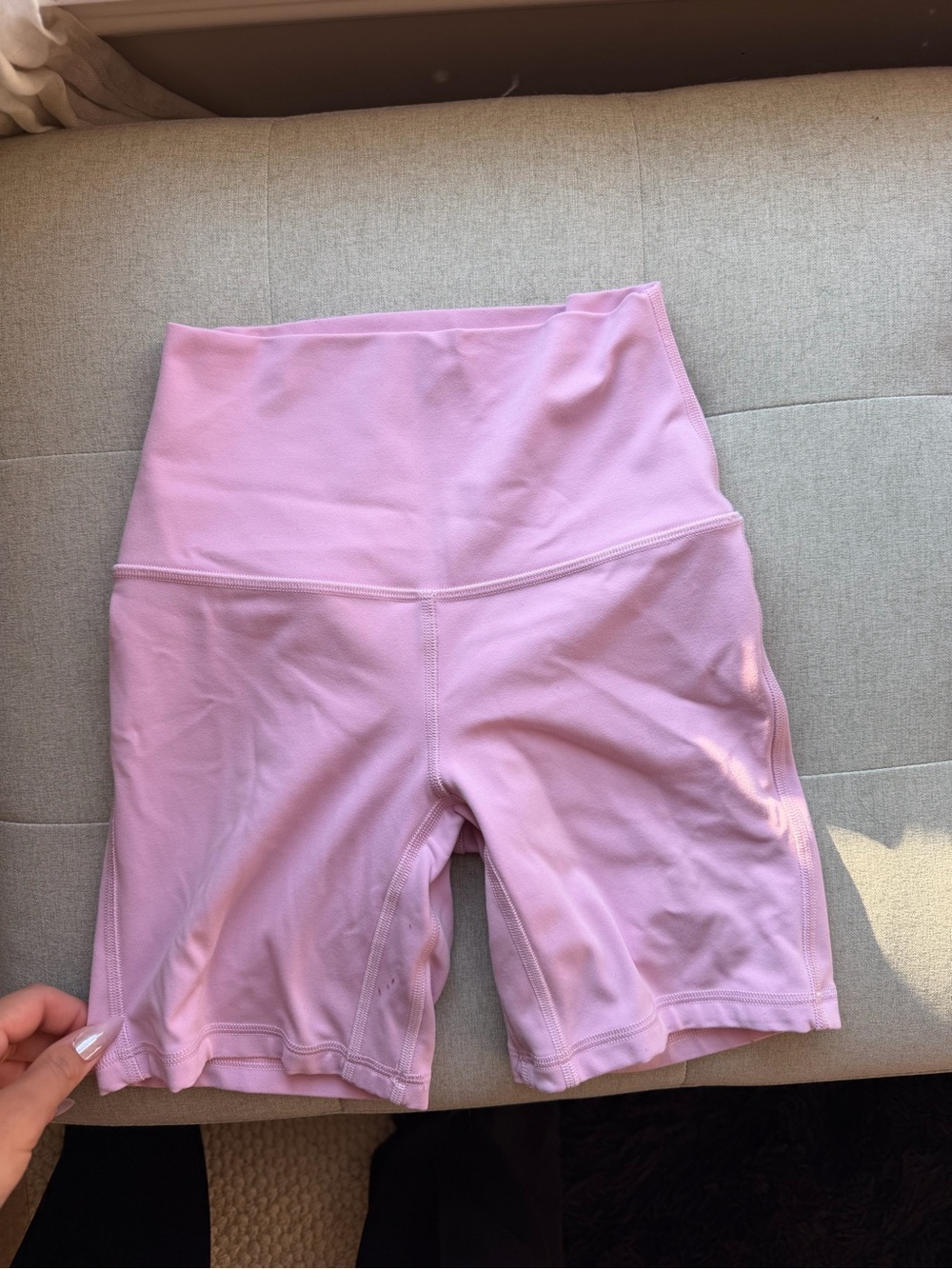 lululemon High-Rise align Shorts - Light Pink